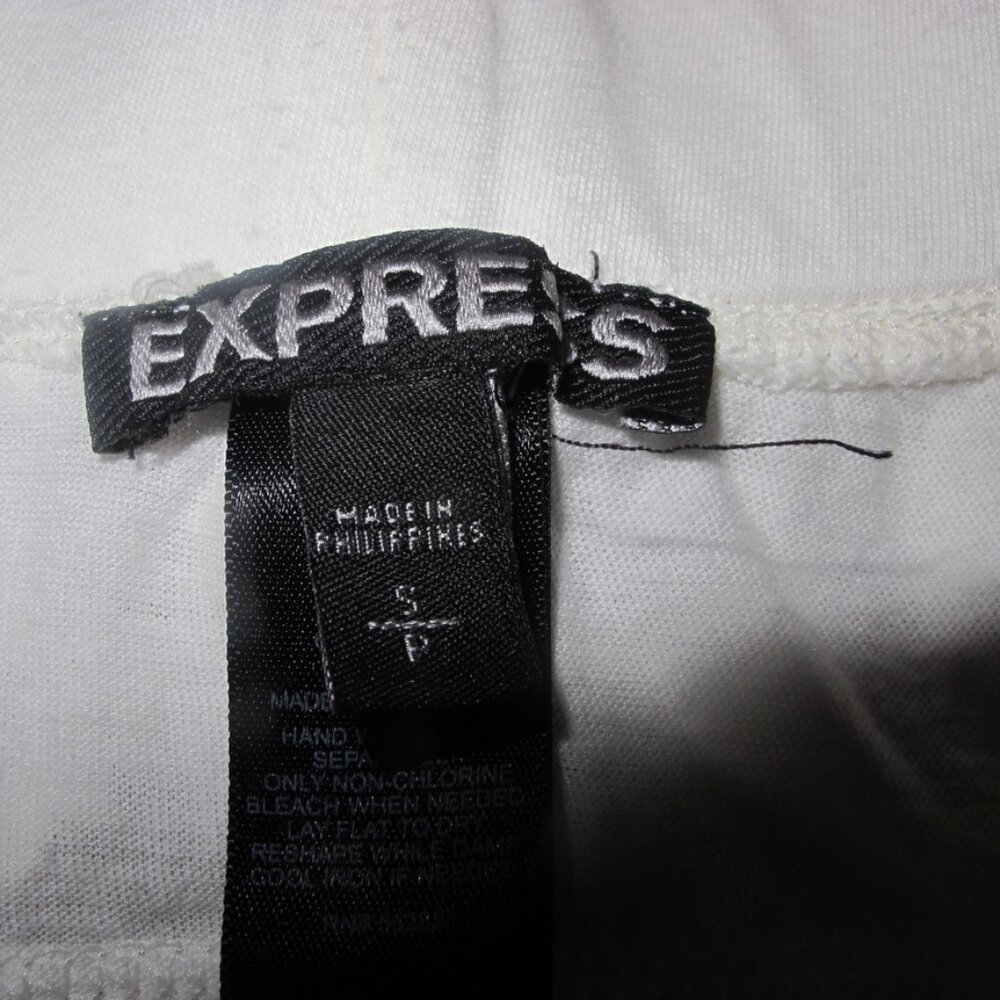 Women's Express White Casual Layered Shorts Size Small Petite - Picture 2 of 2